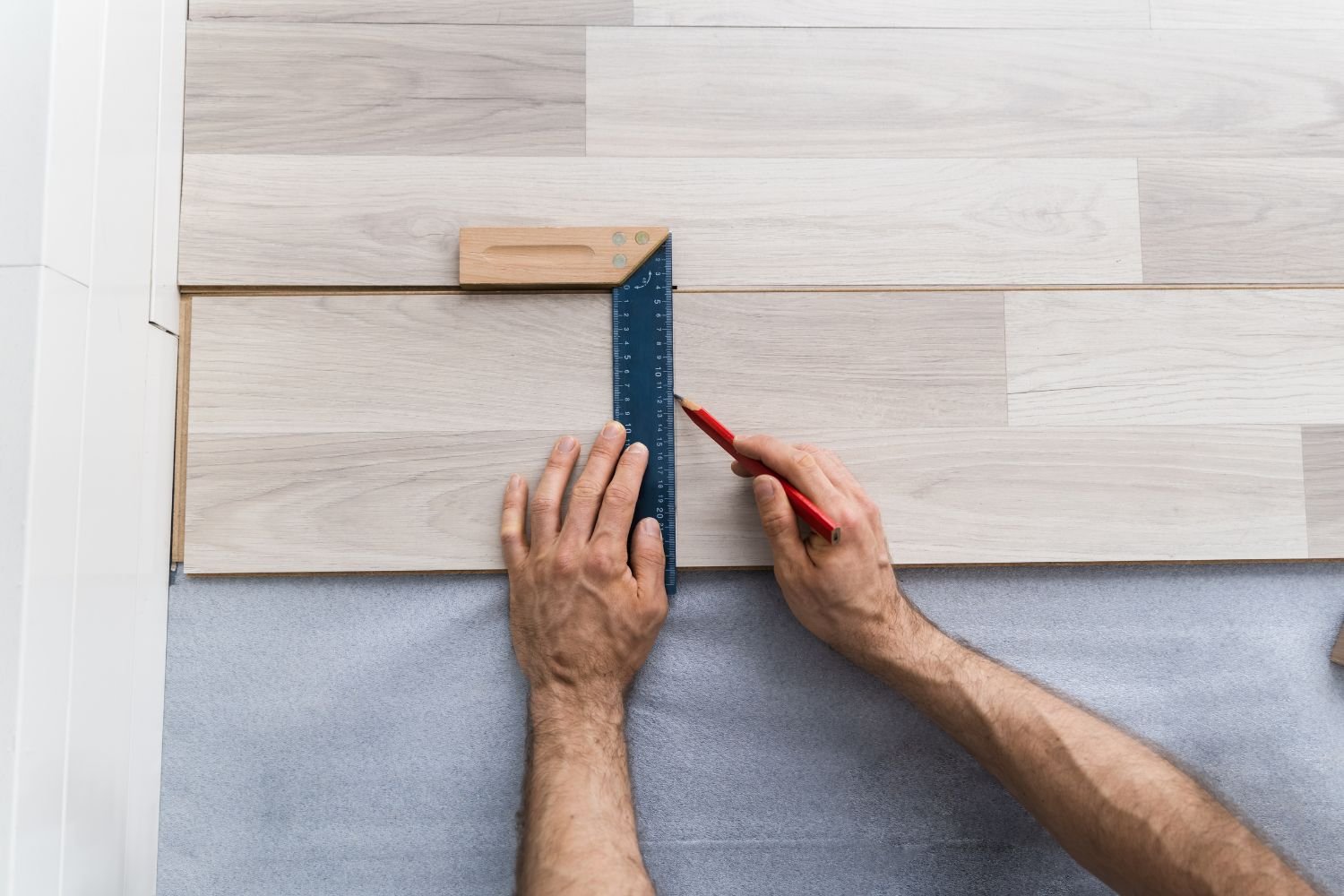 Professional flooring installation