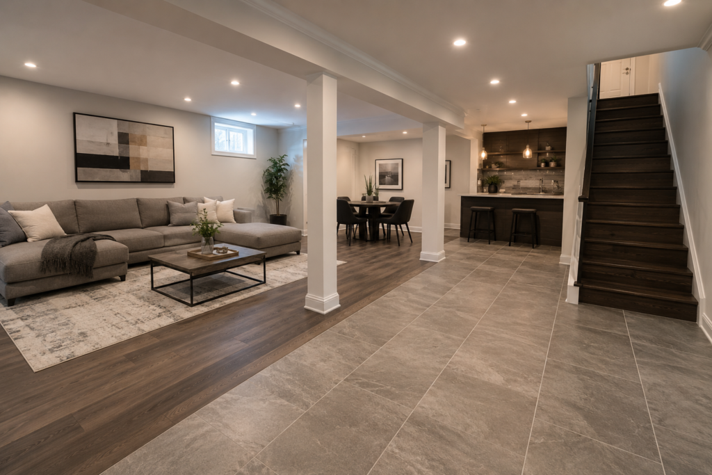 Basement Flooring Ideas